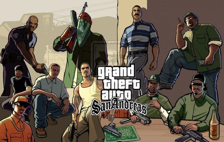диск gta san andreas на playstation 4