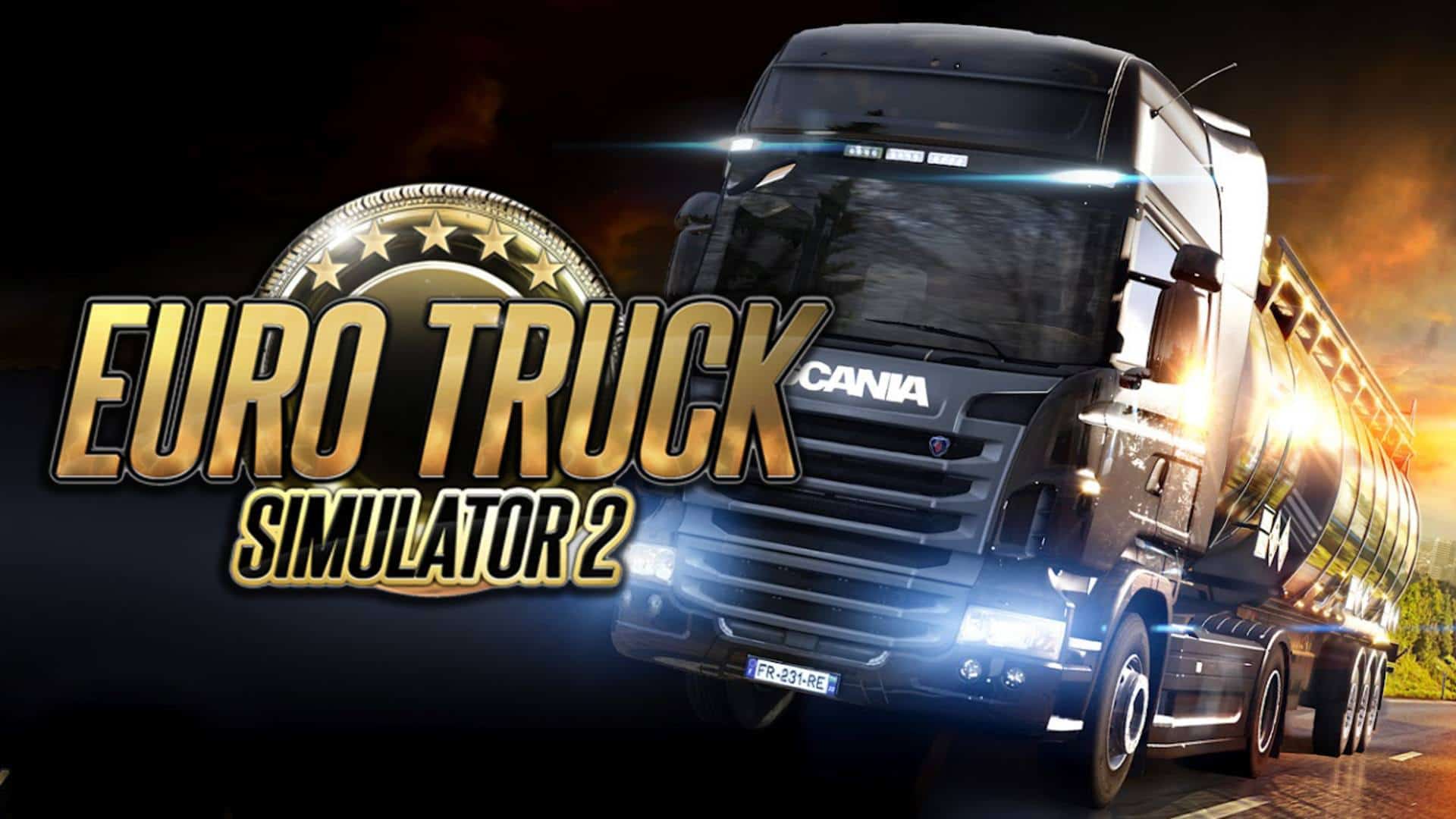 Заставка игры euro truck simulator 2